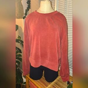Lululemon perfectly oversized cropped crew sweatshirt Size 10